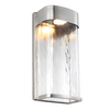 Kinkiet zewnętrzny FE-BENNIE-L-PBS Feiss LED 14W szkło metal srebrny