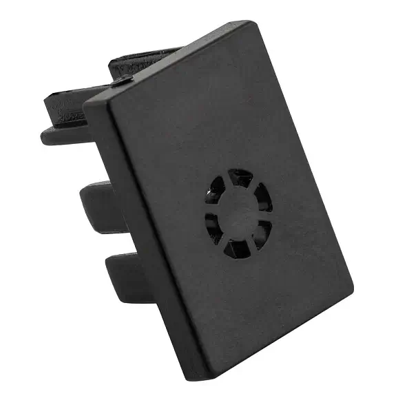 1-obwodowa natynkowa niskonapięciowa szyna 2M 11725 czarna