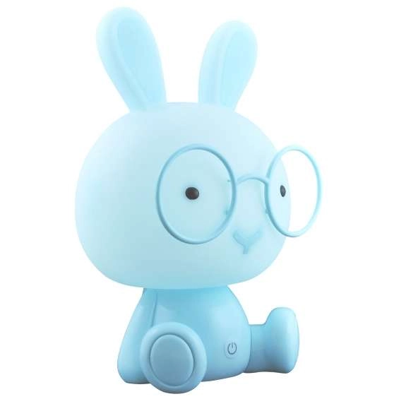 Dziecięca lampka stojąca KRÓLIK 307705 LED 2,5W 3000K animals niebieska