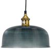 LAMPA wisząca DAVIDE MDM-2916/1 BL Italux szklana OPRAWA zwis niebieski