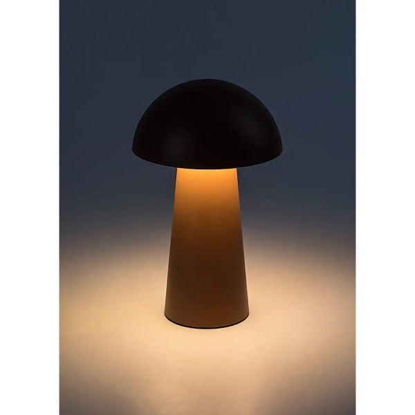 Dekoracyjna lampka stołowa grzyb Mireo 76039 LED 1,5W 3000K P44 brązowy