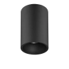 Sufitowa lampa CASENDA LE65137 metalowa tubka do salonu czarna