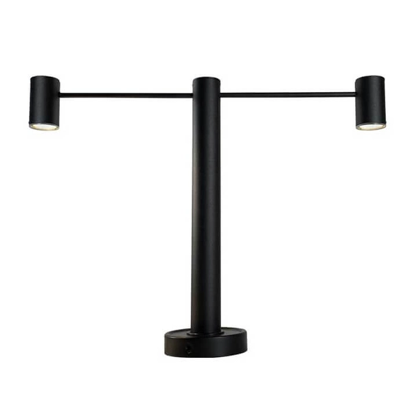 Tarasowa lampa stojąca Niseko 9921 Shilo 2-punktowa IP54 antracyt