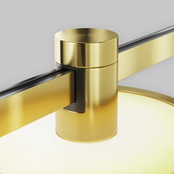 Szynowa lampa magnetyczna Plato TR152-1-7W2.7K-BS-DE LED 7W 2700K mosiądz