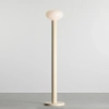 Owalna lampa stojąca Flo Floor Cream 7000A9_M kremowa