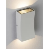 Zewnętrzna szklana lampa  ścienna ZARDUNA LE75224 LED 6W 3000K IP65  biały