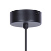 Pojedyncza lampa wisząca Falcon K-4930 do holu czarna