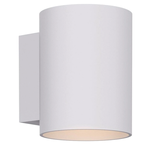 Kinkiet do salonu Sola 91060-N Zumaline tuba ścienna do gabinetu biała