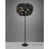 Stojąca lampa podłogowa Leavy R40463032 RL Light listki czarna