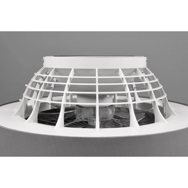 Ledowy plafon z wentylatorem FARSUND R62662111 RL Light 30W 3000-6500K ściemniany szary