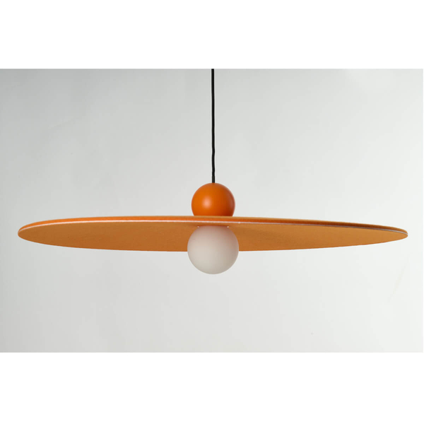 Okrągła lampa wisząca FREYA AZ5906 LED 7W 3000K filcowa pomarańczowy