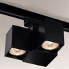 Reflektorowa LAMPA sufitowa BIZEN 6630 Shilo regulowana OPRAWA metalowa do 3-fazowego systemu szynowego czarna