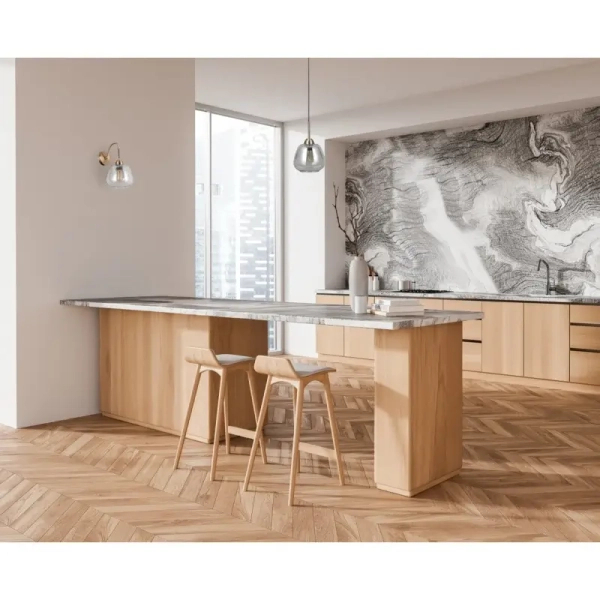 Wisząca lampa Felis PND-40824-1-GD nad stół szklana bursztynowa złota