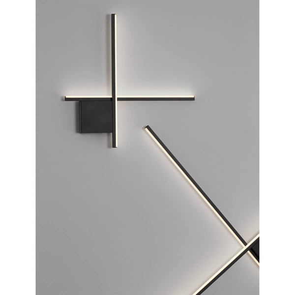 Kinkiet ścienny do gabinetu CHOTA LE44310 LED 15W 2700K czarny