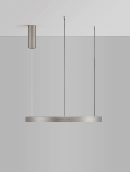 Pierścieniowa lampa wisząca ZACAPU LE42791 Luces Exclusivas LED 42W 3000K srebrna