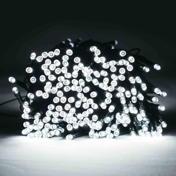Łańcuch z lampkami oświetlenie wewnętrzne 500 LED 38m zimne