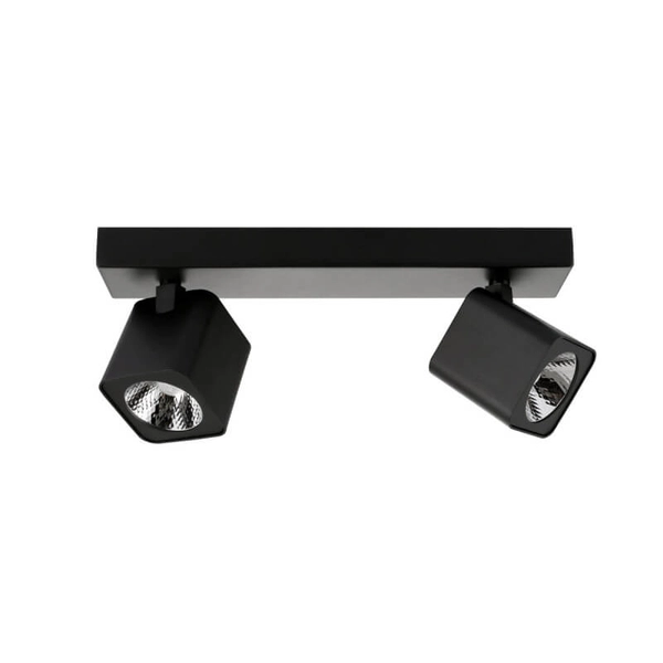 Gabinetowa lampa sufitowa Aveiro LED 10W 4000K reflektorki czarne