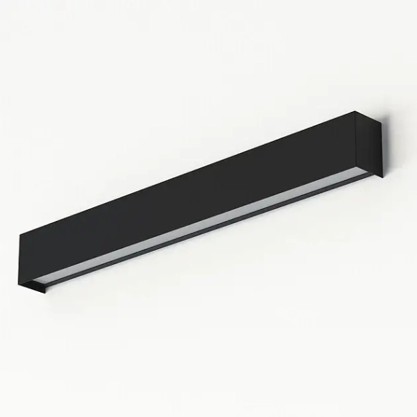 Ścienna ledowa lampa STRAIGHT 7596 LED 11W 3000K czarna