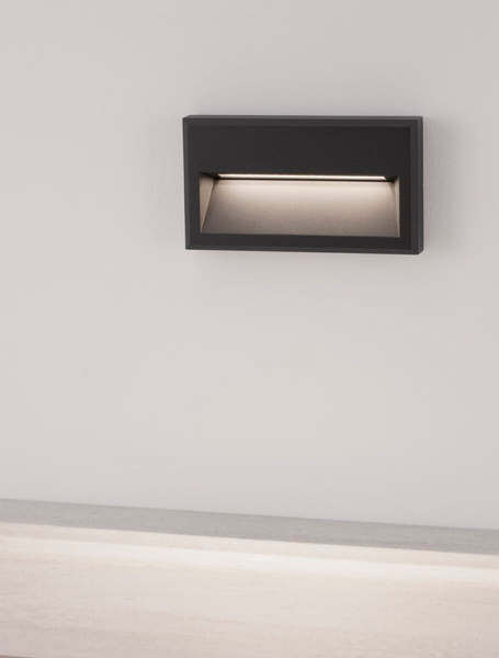 Wpuszczana lampa zewnętrzna QUERETARO LE71537 LED 10,4W 3000K grafit