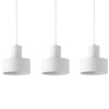 LAMPA wisząca RIF 30905 Sigma metalowa OPRAWA industrialny ZWIS na listwie biały