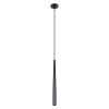 Podłużna lampa wisząca BLISS SL.1462 sopel tuba czarna