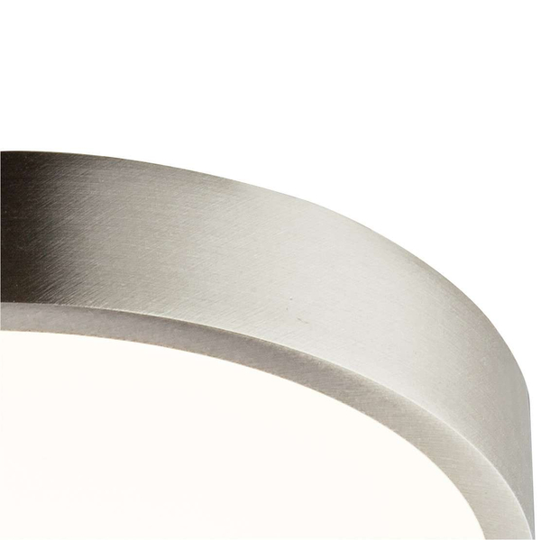 LAMPA sufitowa VITOS 12366-22 Globo metalowa OPRAWA okrągła LED 22W 4000K plafon nikiel