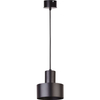 Metalowa LAMPA wisząca RIF 30897 Sigma okrągła OPRAWA zwis czarny