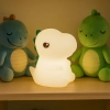 Dziecięca lampka nocna Dino ML2265 LED 1W 3000K RGB dinozaur biały