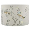 Abażur do lampy Marble MAR1029-EH Dar Lighting ptaki do pokoju bawełniany szary