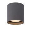 Sufitowa lampa tuba Delto 09915/06/36 Lucide metalowa szara
