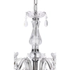 Lampa zawieszana Cristallo 38-30337 kryształowa chrom transparentna