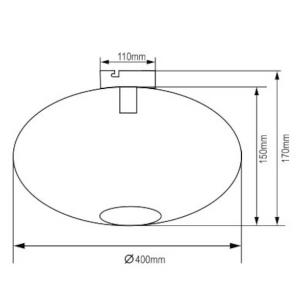 Sufitowa lampa JOHANN 606900132 Trio druciak do kuchni czarna