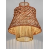 Lampa wisząca boho MURVOLO LE45363 nad stół brązowa