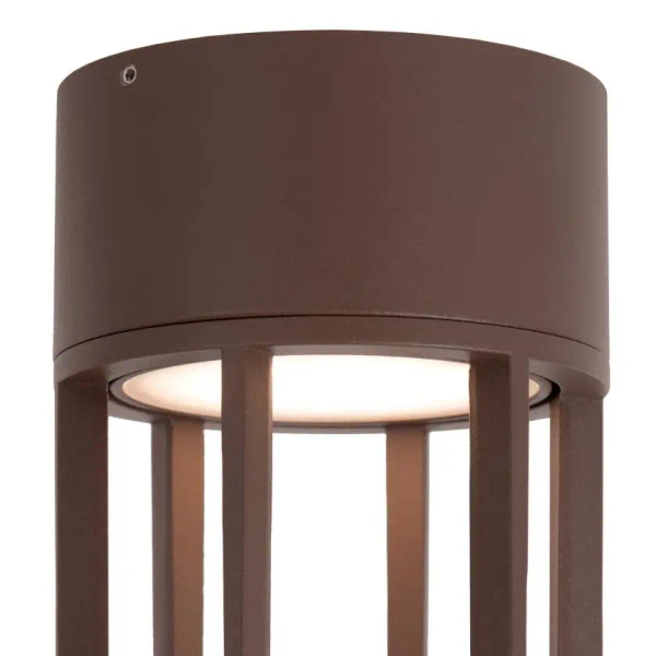 Tarasowa lampa sufitowa Wells 33807/08/97 LED 8W 2700K IP54 brązowy