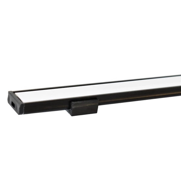 Profil do taśm ledowych EKPR6398 Eko-light 1m podłużny czarny