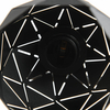 Regulowana LAMPA ścienna REUS LP-8069/1WS BK Light Prestige metalowa OPRAWA geometryczny kinkiet czarny