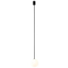 Wisząca lampa kulista Kier 10310 loftowa biała czarna