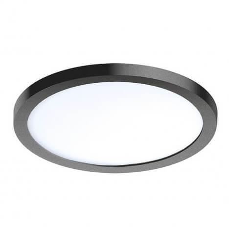 Lampa podtynkowa Slim AZ4164 LED 24W 4000K IP44 okrągła do łazienki czarna