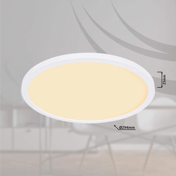 Lampa sufitowa ściemnialna Sapana 41562- 18W LED 18W 3000K biała