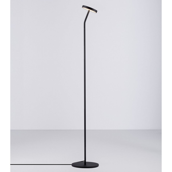 Podłogowa lampa PASORAPA LE44681 LED 9W 3000K talerz czarna