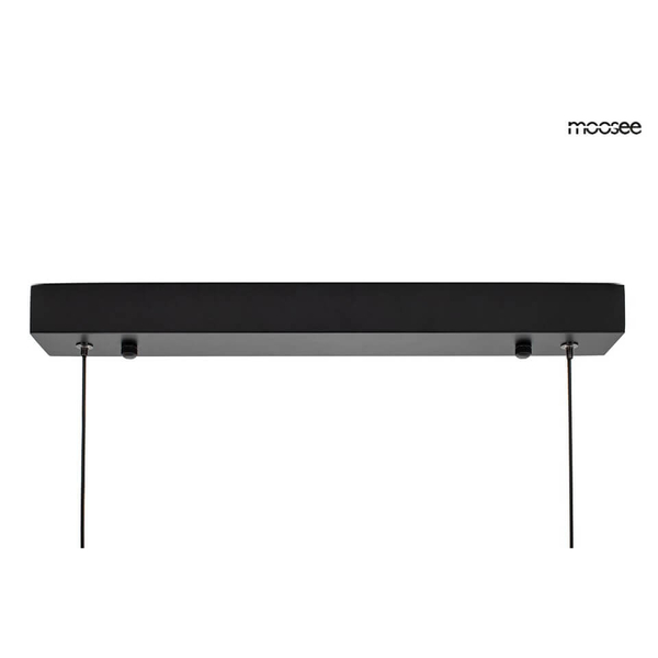 Wisząca lampa liniowa Liner MSE1501100312 Moosee LED 32W regulacja barwy czarna