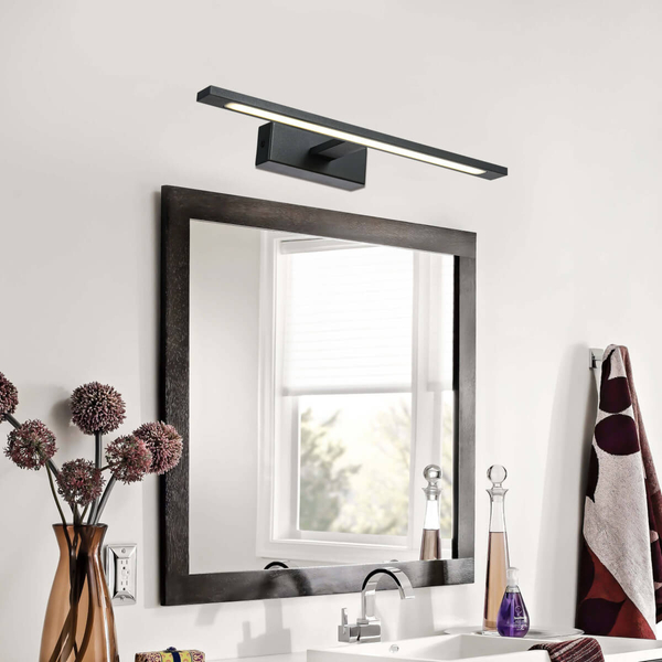 Łazienkowy kinkiet ścienny Isla GS-LWB-12W BK CCT Light Prestige LED 12W regulacja barwy IP44 czarny