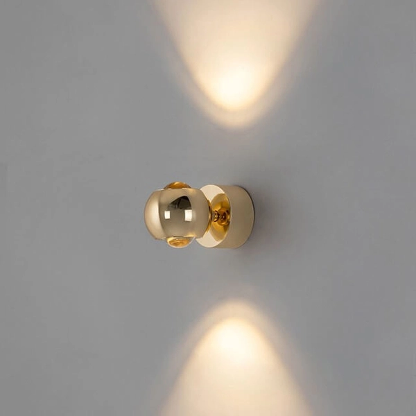 Kinkiet ścienny Eos MSE1501100310 Moosee regulacja 360 stopni LED 3000K 8W złoty