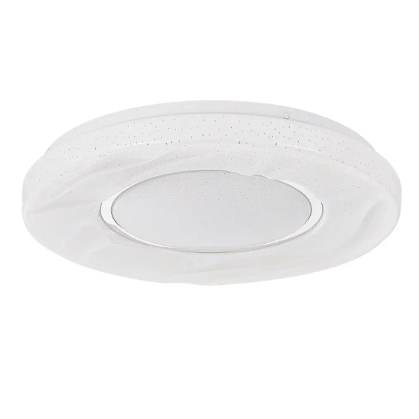 Plafon do salonu Tenaro LP-7312/1C-33 WH LED 16W 4000K gwiezdny pył biały