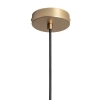 Lampa wisząca ze szkła Incanto ABR-LWS-A-INC nad stół bursztynowa