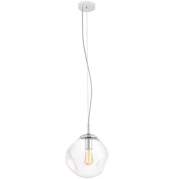 LAMPA wisząca AVIA S 10411109 Kaspa szklana OPRAWA zwis przezroczysty