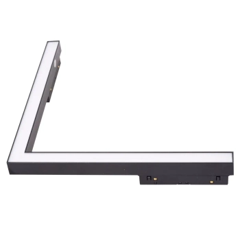 Narożna lampa do systemu szynowego Dali M0006D  LED 17W 3000K czarny
