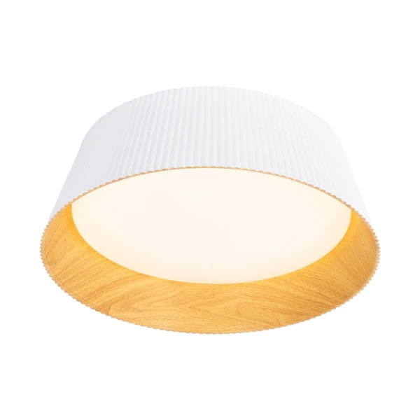 Nowoczesna lampa sufitowa FABIO C0283 biała LED 36W 3000K 46cm