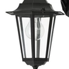 Zewnętrzna lampa ścienna VELENCE 8202 lampion IP43 czarny