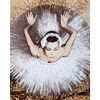 Prostokątny obraz BALLERINA KH1501100270 King Home baletnica wielokolorowy